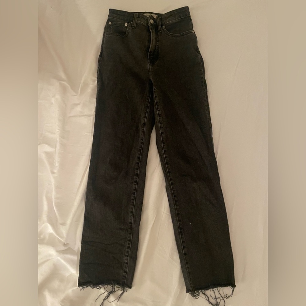 MADEWELL CURVY PVJ STRAIGHT IN LUNAR WASH - Picture 2 of 5